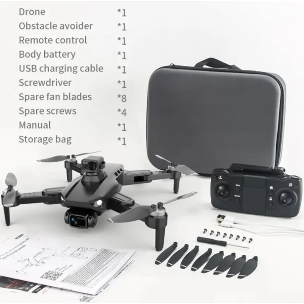 Квадрокоптер LYZRC L900 SE MAX дрон з 4K-камерою, GPS та FPV обхід перешкод, політ до 1,2 км до 28 хвилин.
