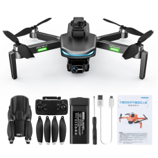 Квадрокоптер дрон із камерою LYZRC L800 PRO 3-осьовий підвіс 4K HD, GPS, до 1200 м, 60м. польоту + 1 акумулятор