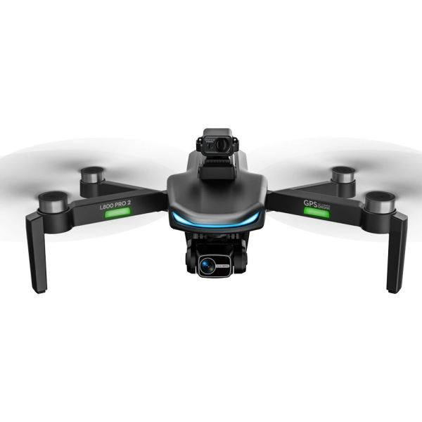 Квадрокоптер дрон із камерою LYZRC L800 PRO 3-осьовий підвіс 4K HD, GPS, до 1200 м, 60м. польоту + 1 акумулятор