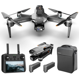 Квадрокоптер Kfplan KF104 Max - дрон для розвідки з 4K, ESC, 5G WI-FI, GPS, FPV, БК мотори, 6 км, до 80 хв.