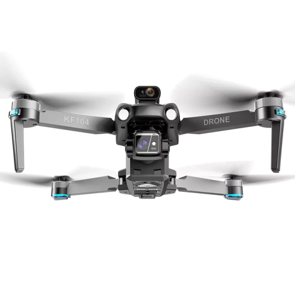 Квадрокоптер Kfplan KF104 Max - дрон для розвідки з 4K, ESC, 5G WI-FI, GPS, FPV, БК мотори, 6 км, до 80 хв.