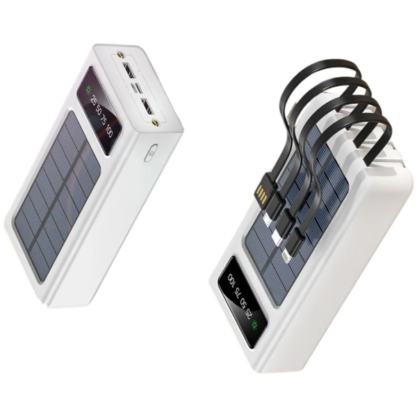 Power bank повербанк PowerBank 50000 mAh із сонячною батареєю Для Смарфона
