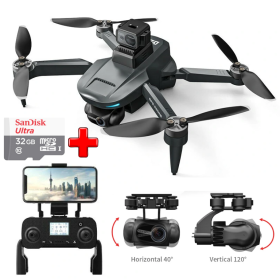 Професійний дрон з камерою LYZRC L200 PRO 2-осьовий підвіс 4K HD, GPS, до 1500 м, 25м. польоту