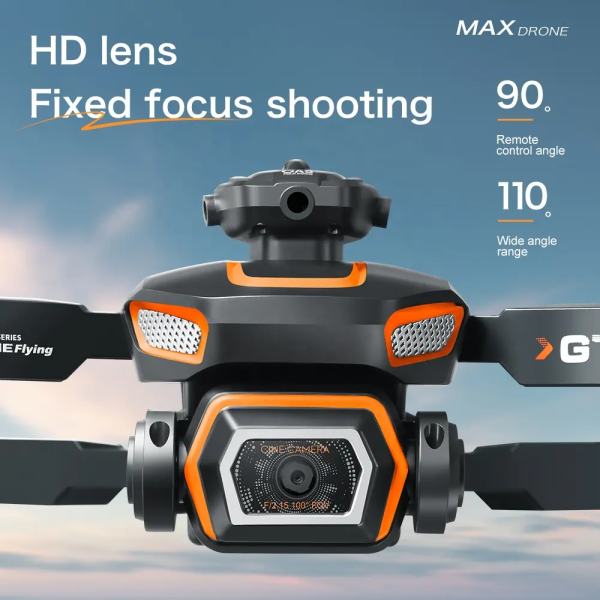 Квадрокоптер дитячий GT5 дрон для дітей з камерою HD FPV, мотори БК, до 100м. до 20 хв. польоту + 1 акумулятор