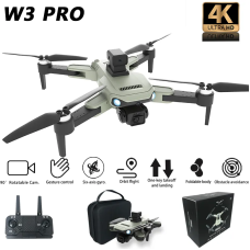Квадрокоптер з камерою W3 PRO – дрон БК мотори 4K 5G, датчик перешкод, до 40 хв. польоту + кейс + 1 акумулятор