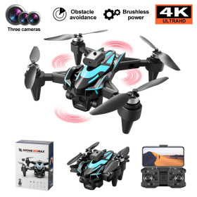 Квадрокоптер K12 MAX Mini Дрон з камерою з БК моторами + 1 додатковий акумулятор