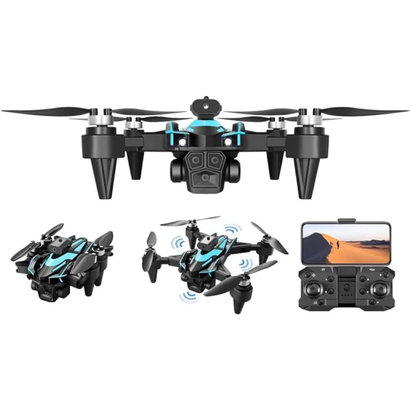 Квадрокоптер K12 MAX Mini Дрон з камерою з БК моторами + 1 додатковий акумулятор