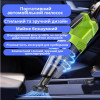 Пилосос акумуляторний LT-114 ручний вертикальний, бездротовий для дому Автомобільний пилосос Автопилосос