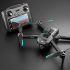 Квадрокоптер з РК-дисплеєм S159 дрон із камерою 4K, HD ESC, FPV, GPS до 1000 км. 20 хв. польоту + кейс