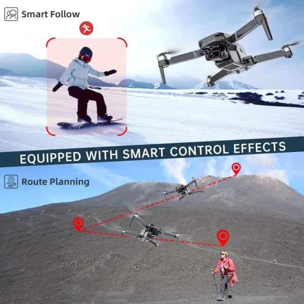 Професійний Квадрокоптер KF101 Max – дрон з 4K ESC, 5G, GPS, FPV, БК дв, 5 км, до 25 хв. + SD карта