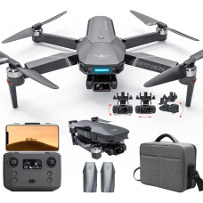 Професійний Квадрокоптер KF101 Max – дрон з 4K ESC, 5G, GPS, FPV, БК дв, 5 км, до 50 хв. + SD карта