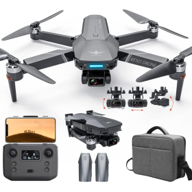 Професійний Квадрокоптер KF101 Max – дрон з 4K ESC, 5G, GPS, FPV, БК дв, 5 км, до 50 хв. + SD карта