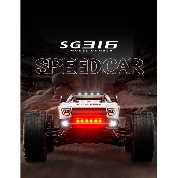 Радіокерований автомобіль ZLL SG316 PRO 1:16 40 км/м RC джип Швидкісна RC машина off-road RC, LED підсвічування