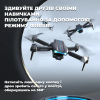 Радіокерований квадрокоптер з камерою E99 MAX  Міні дрон БК мотори. до 150 м. 30 хв. (2 акумулятори)