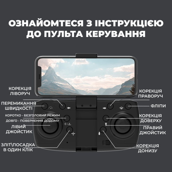 Квадрокоптер E99 MAX  дрон для дітей з камерою, Радіокеровані іграшки міні квадрокоптери дрони