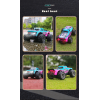 Машинка на радіокеруванні машинка на пульті управління KFplan KF23 1:20 4WD Автомобіль 20 км/год Дрифт 2 АКБ