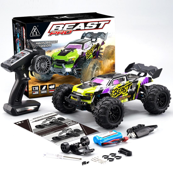 Машинка на радіокеруванні SG116 PRO 1:16 4WD Автомобіль 40 км/год Дрифт Monster Truck монстер трак