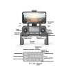 Квадрокоптер F11 S3 PRO дрон з 4K, GPS, FPV, БК мотори, 6 км, до 28 хв. польоту + SD карта