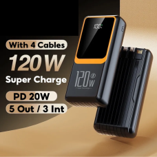 УМБ Power Bank повербанк PowerBank 120w 50000 mAh, PD 33 зі швидкою зарядкою  + подарунок ЗСУ