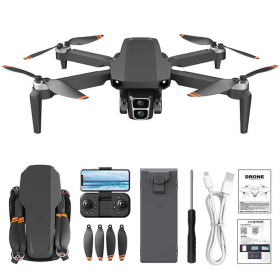 Квадрокоптер дрон L106MAX HD з Подвійною камерою БК двигун до 150 м. до 15 хв. польоту + кейс