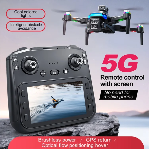 Квадрокоптер дрон із камерою RG706 MAX 4K HD, GPS, FPV 2 км 25 м. польоту + кейс