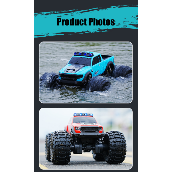 Машинка на пульті управління JJRC C8816 джип 1:16 амфібія Радіокерований автомобіль внедорожник