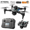 Квадрокоптер з камерою KY605 Pro Mini Drone – 4K, БК мотори 150 м. до 15 хв. + кейс