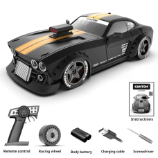 Радіокерована дрифт-машинка KANTOM 4WD Drift Racer 1/32 з LED фарами та регульованою колісною базою