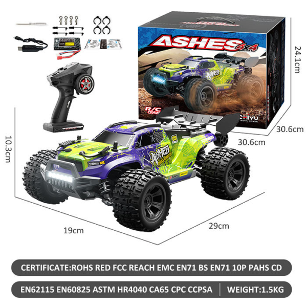 Машинки на пульті джип радіокерована SCY 18101 1:18 40 KM/H 4WD RC потужний монстр, 30 хв 100 м.