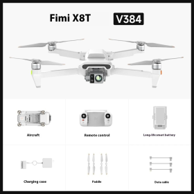 Професійний квадрокоптер FIMI X8T Дрон з тепловізором і 48МП камерою, 4K/60fps, дальність 20 км
