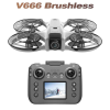Міні квадрокоптер V666 дрон з  камерою mini drone, до 300 м. до 12 хв.