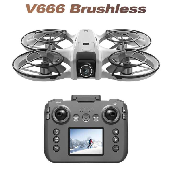 Міні квадрокоптер V666 дрон з  камерою mini drone, до 300 м. до 12 хв.