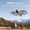 Міні квадрокоптер V666 дрон з  камерою mini drone, до 300 м. до 12 хв.