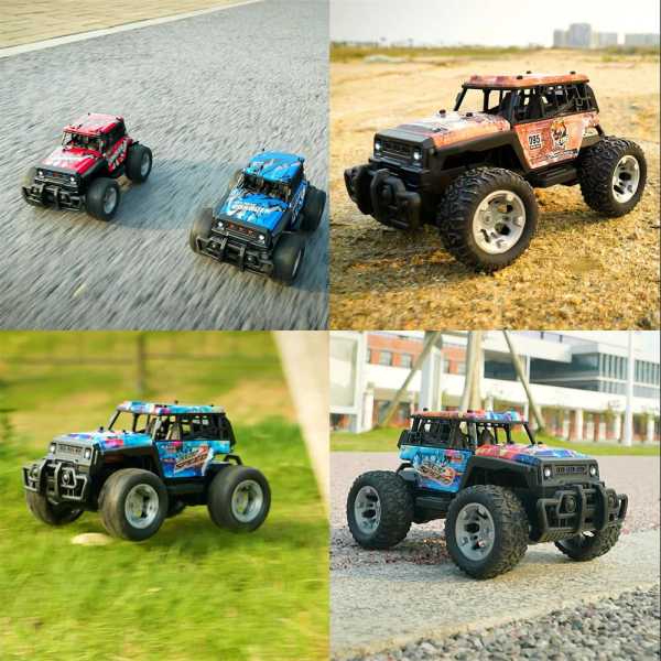 Радіокерована машинка джип JJRC Q181 Off-Road 1:20 - міні монстр-трак 20 км/год