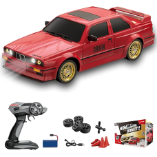 Дріфт-машина BMW E30 RC Дріфт-кар 1:16 30 км/год 4WD з повним приводом + змінні шини