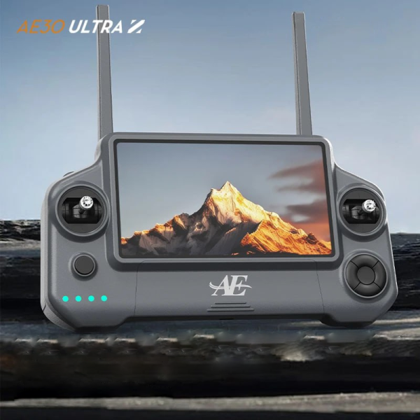 Професійний дрон AE30 MAX   з 3-осьовим стабілізатором з 4K камерою та 7.2" екраном 10 км до 50 хв.
