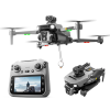 Квадрокоптер K19 MAX з GPS, пульт з екраном 5.9″, Wi-Fi FPV, безколекторні мотори, дальність до 1200 м, до 20 хв польоту, кейс