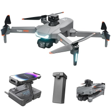 Квадрокоптер CK10 PRO  - дрон с 4K и HD-камерами, ESC, 5G WI-FI, GPS, FPV, БК моторы, 3000м, до 28 мин.
