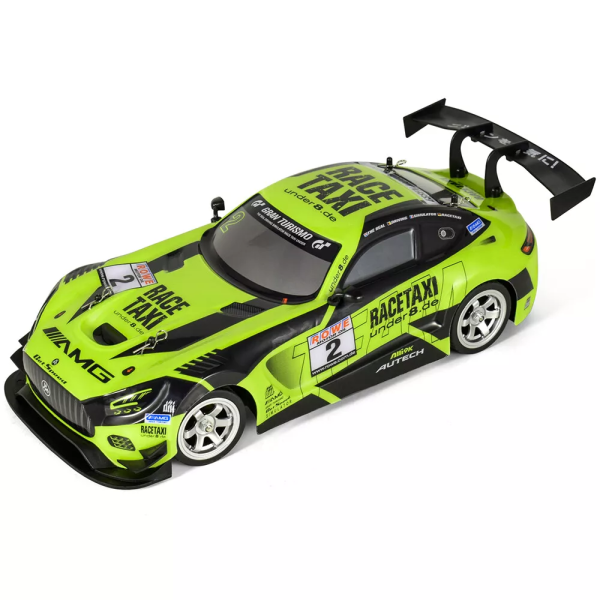 Дріфт-кар KAMTOM 1:16 4WD, RC-машина приводом 100 м, швидкість 30 км/год Радіокерована машина з LED-фарами та змінними колесами