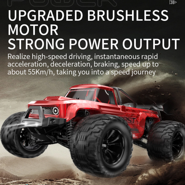 Машинка KF18 на радіокеруванні 1:14 позашляховик 4WD до 45 км/год Радіокерований джип монстр-трак