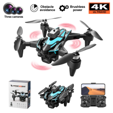 Квадрокоптер з камерою 4K K12 MAX — дрон для зйомки, управління з телефону