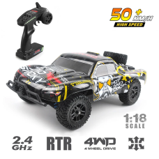 Машинка на пульті KF19 4WD, радіокерований монстр-трак 1:18, повний привід, до 40 км/год, дитячий позашляховик