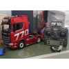 Радіокерована модель Камаз-фура RC 770s 1/18 з пультом та звуковими ефектами з прицепом