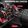 Машинка на радіокеруванні JJRC C8803 4WD до 60 км/год 1:12 БК мотор Позашляховик на пульті Радіокерований джип
