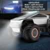 JJRC Q202 радіокерований позашляховик, світло, метал корпус, машинка для дітей та дорослих, авто на пульті