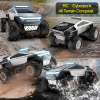 JJRC Q202 радіокерований позашляховик, світло, метал корпус, машинка для дітей та дорослих, авто на пульті