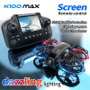 Квадрокоптер XKJ K100 MAX з камерою 480P, пульт з екраном, FPV Wi-Fi, складаний дрон для дітей і початківців + чохол