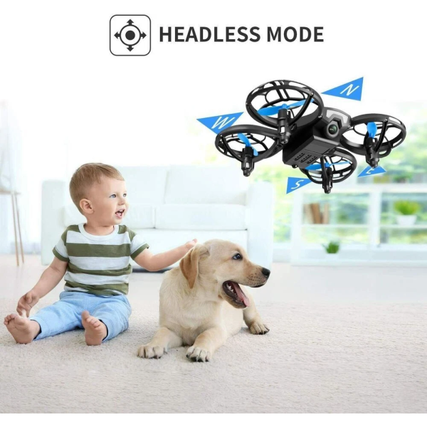 Квадрокоптер з камерою 4K 4D-V8, Wi-Fi FPV, висота, повернення, дрон для дітей та дорослих, комплект з 2 батареями