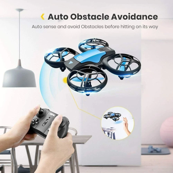Квадрокоптер з камерою 4K 4D-V8, Wi-Fi FPV, висота, повернення, дрон для дітей та дорослих, комплект з 2 батареями