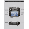 Квадрокоптер Дрон RX109 з 4.5" екраном, 3-осьовий підвіс, 4K, до 3 км дальність, 25 хв польоту / 2 акумулятори